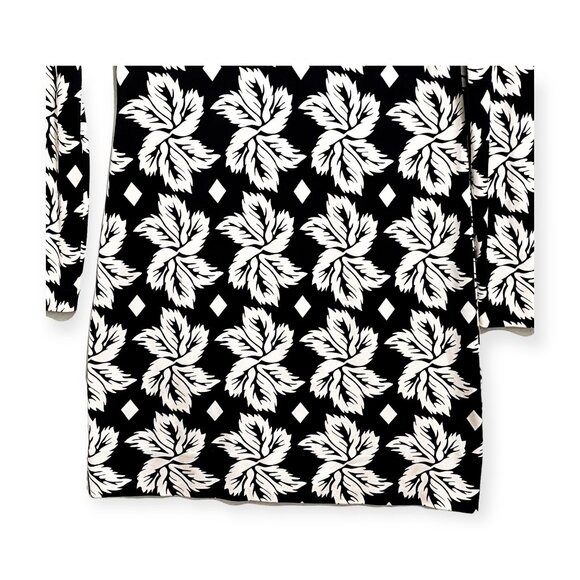 Diane von Furstenberg Silk Reina Giant Leaf Dress, size 2 - Picture 9 of 11